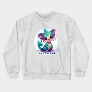 I am a Mermaid too Crewneck Sweatshirt